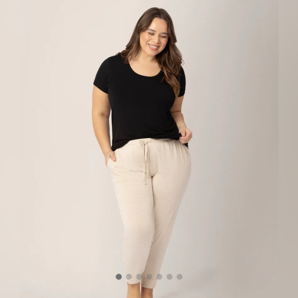 NWT Kindred Bravely Everyday Lounge Pants - Oatmeal Heather Long